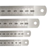 Stainless Steel Ruler 100x17 mm