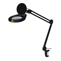 Asztali nagyító LED-világítással 5D - fekete/fényes