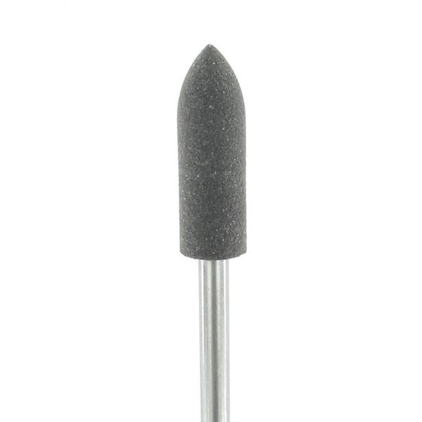 Szilikon szár hengeres hegyes, szerelve 5,2x16 mm, fekete, közepes