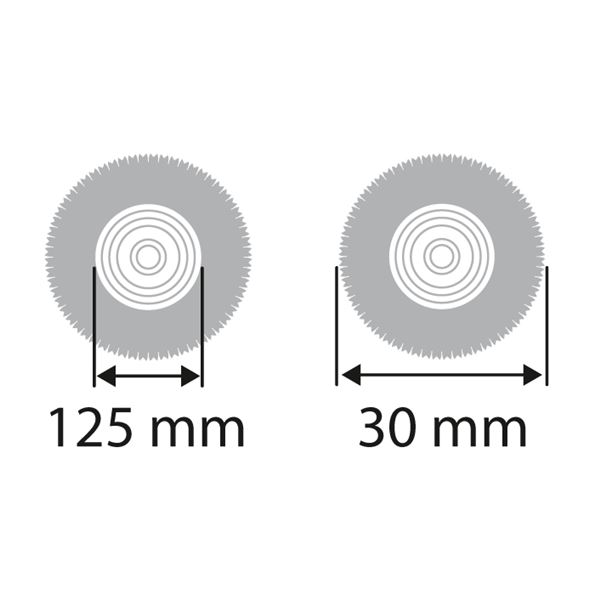 Filckorong, 125x30 mm