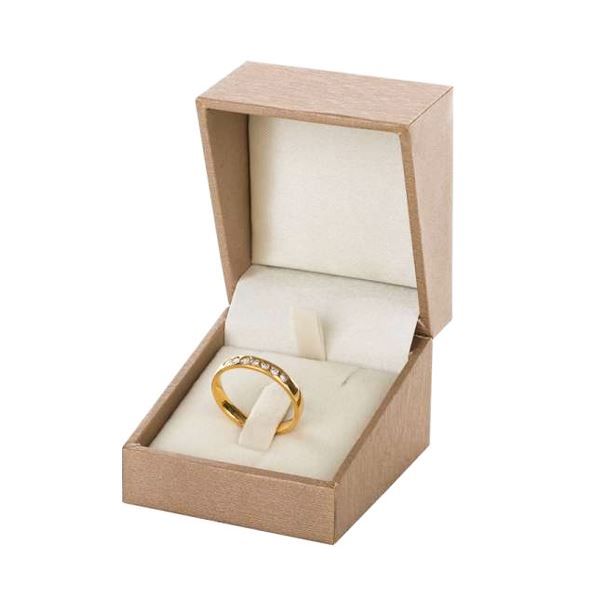 DARIA Ring Jewellery Box - Gold, 44x44 mm