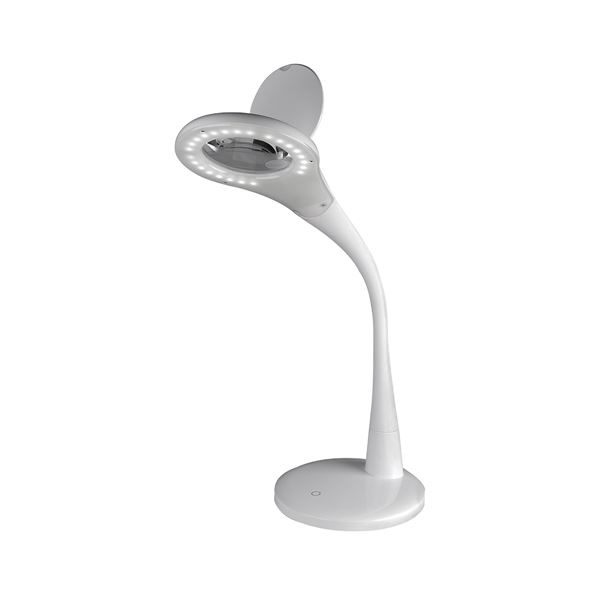 Asztali nagyító LED-es világítással W.Durston, 3 + 5D