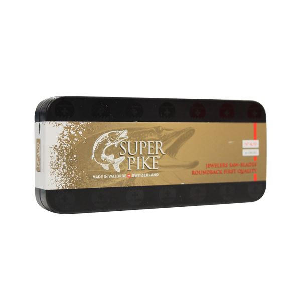 Fűrésszálak Vallorbe Super Pike 4/0, 0,22 x 0,44 mm, kötet 12 db