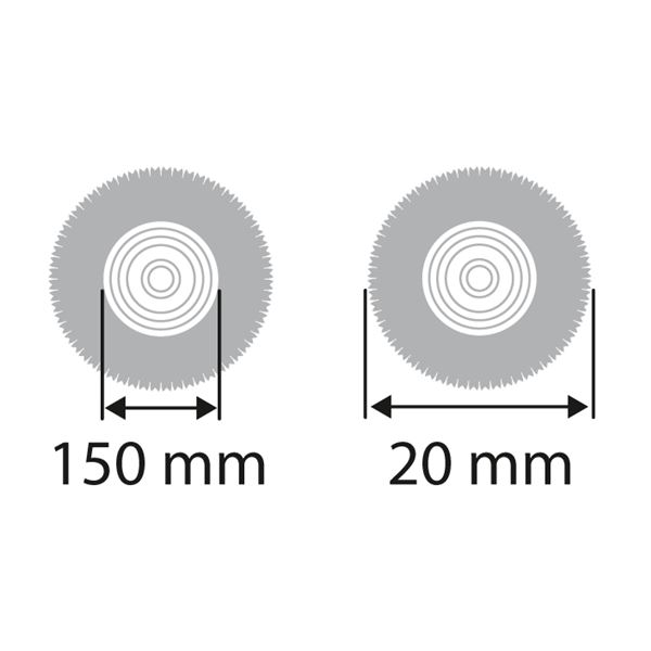 Filckorong, 150x20 mm