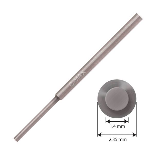 GRS véső C-Max kerek pr. 1,40 mm, hegy 15 mm, félkész termék