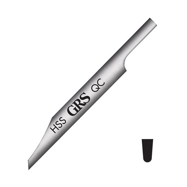 GRS véső HSS QC félkör sz. 59 - 2,00 mm