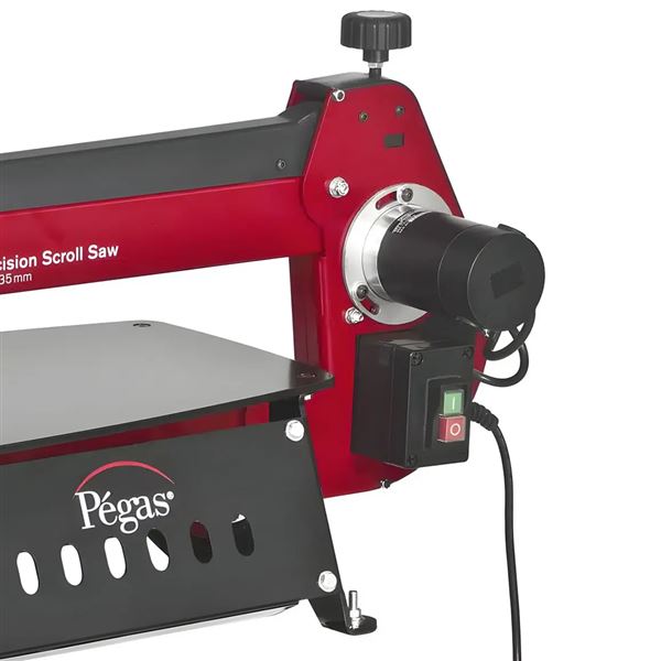 Pegas 21 elektromos lombfűrész, állvánnyal, CE 230 V