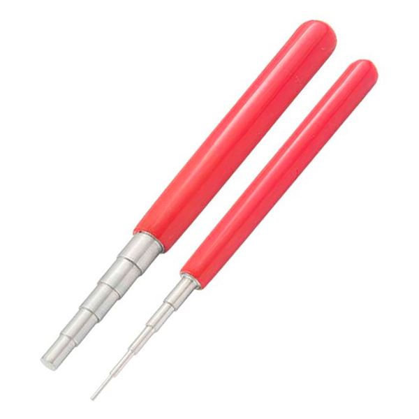 Wire Wrapping Mandrels with PVC Handles, Set of 2 pcs