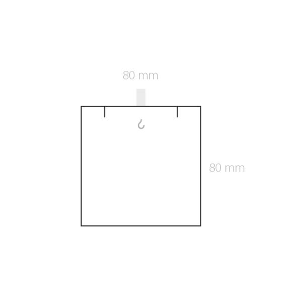 AMELIA Universal Jewellery Box - Sand, 80x80 mm