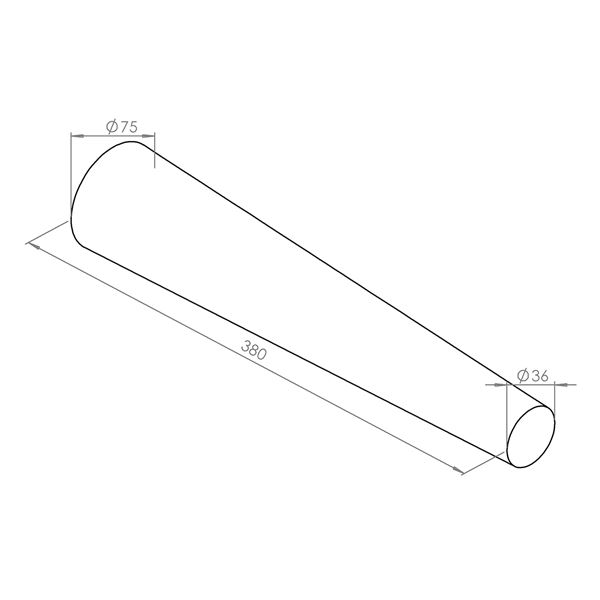 Large Round Bracelet Mandrel 36 – 75mm