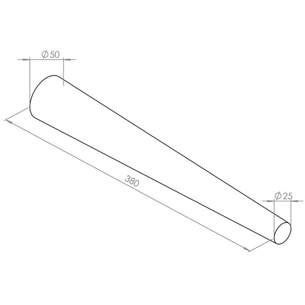 Small Round Bracelet Mandrel 25-50mm