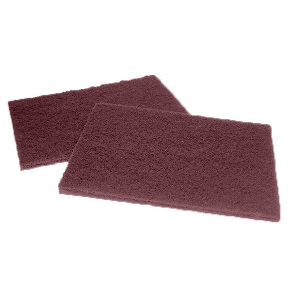 3M Scotchbrite Hand Pad 7447, Fine, Maroon