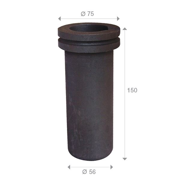 Graphite Crucible for Digital Electric Furnace, 2 kg