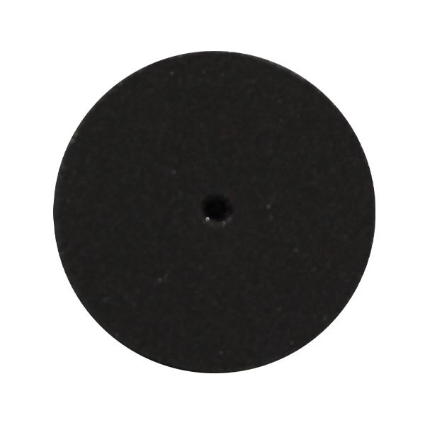 Szilikon korong 22x3 mm, fekete, közepes