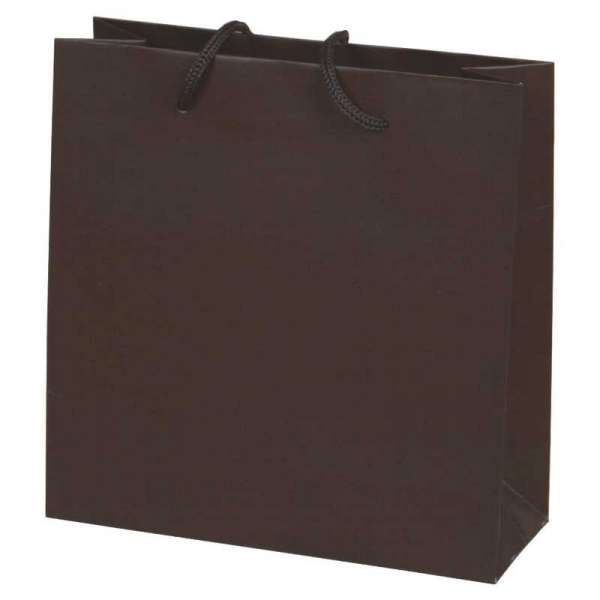 MAYA Paper Bag - Brown, 24x23x9 cm