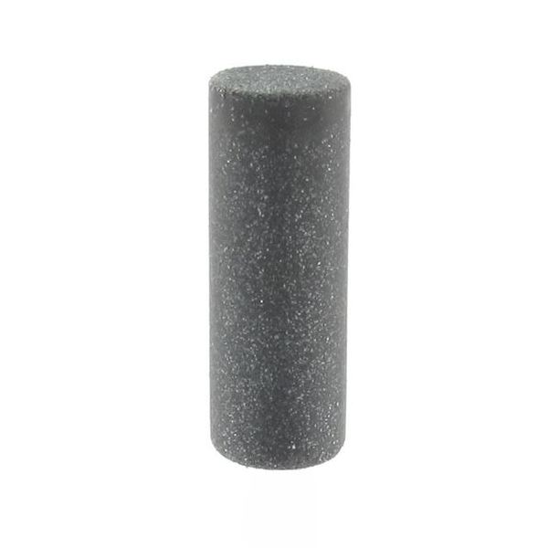 Szilikon henger 7x20 mm, fekete, közepes