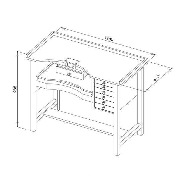 Superior Wooden Bench Hardwood