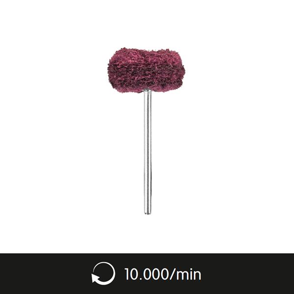 Matírozó korong, Scotch Brite közepes, piros