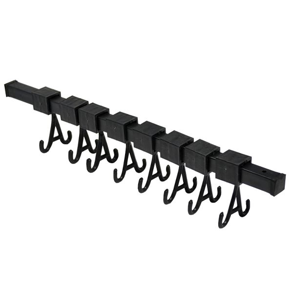 Adjustable Ring Rack, 2x8 Hooks