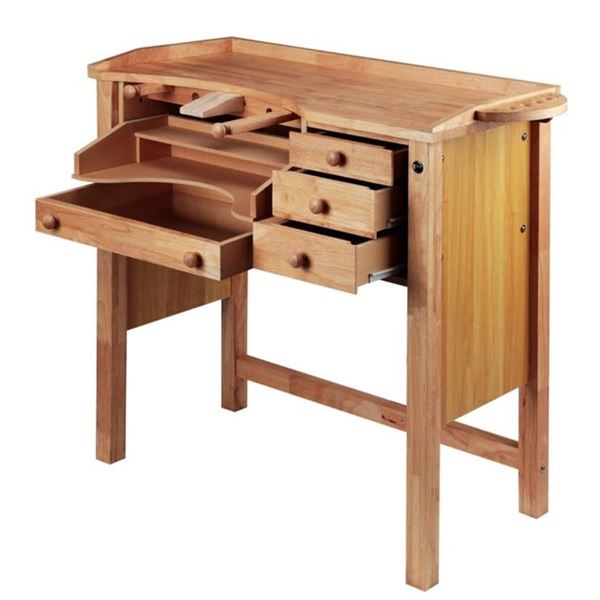 Professional Jeweller’s Wooden Workbench