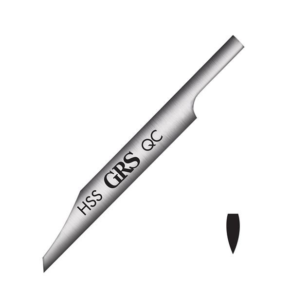 GRS véső HSS QC spicc sz. 4/0 - 1,24 mm