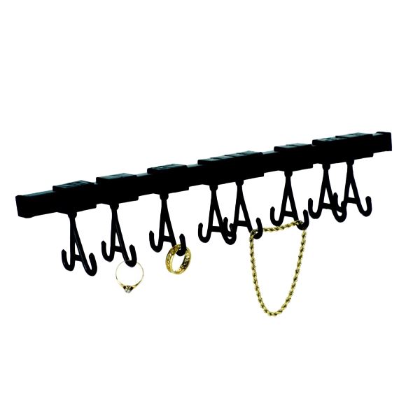 Adjustable Ring Rack, 2x8 Hooks