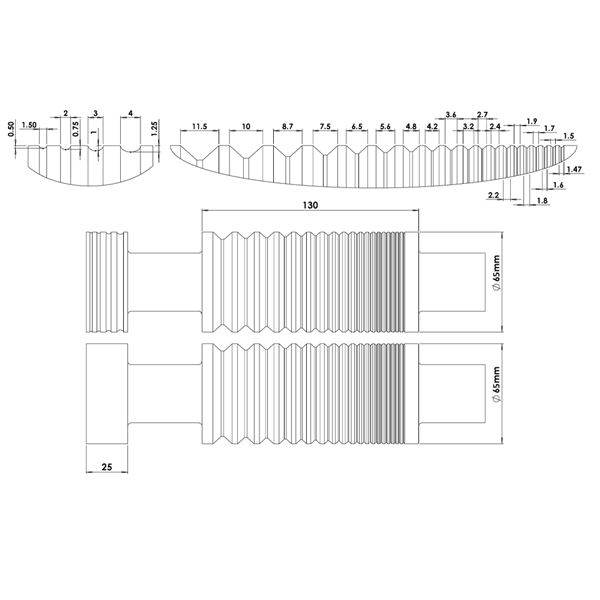 Durston TUI 130 Double elektromos hengermű, lemez/drót