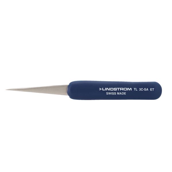 Precision Ergonomic Tweezer Lindström TL 3C-SA-ET, 112 mm