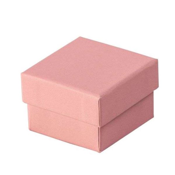 CARLA Ring Jewellery Box - Pink 48 x 48 mm