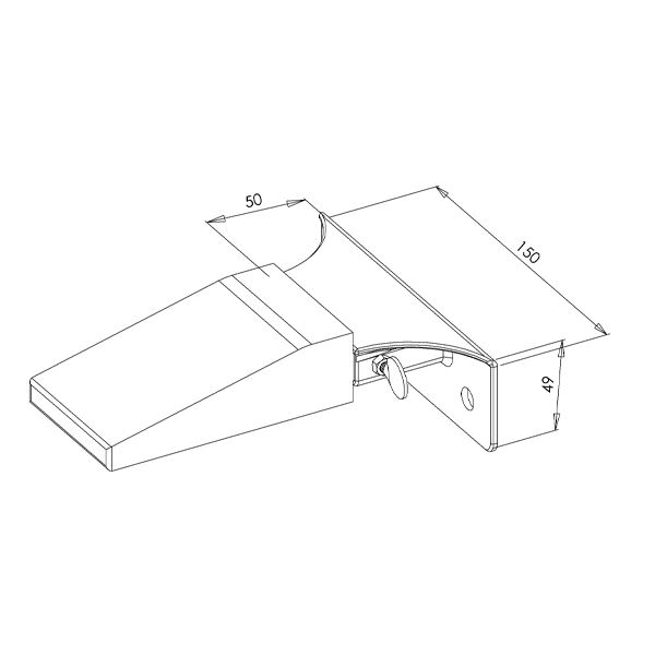 Adaptor and Bench Peg for Durston Superior Bench