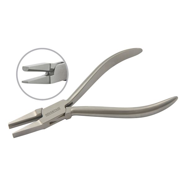 Flat & Half Round Forming Pliers, size 130 mm