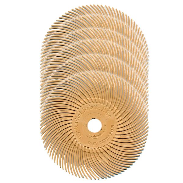 3M Radial Bristle Disc d. 76 mm, Grit 3000/6 Micron (peach)