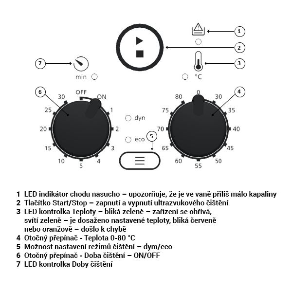 Ultrasonic Cleaning Device Elmasonic Xtra 120