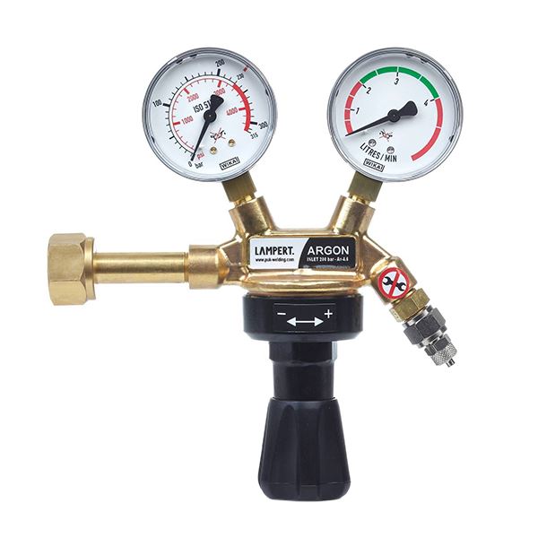 Flow regulator for Argon gas