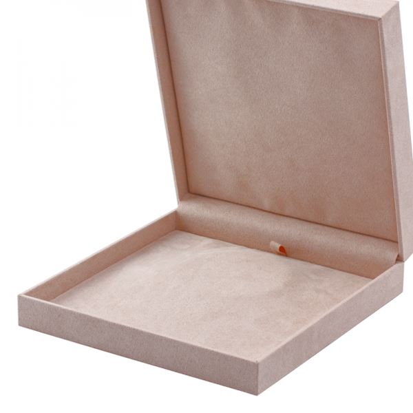 AMELIA Necklace Jewellery Box - Sand, 185x183 mm