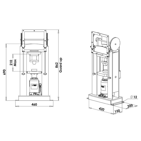 Durston Hydraulic Press