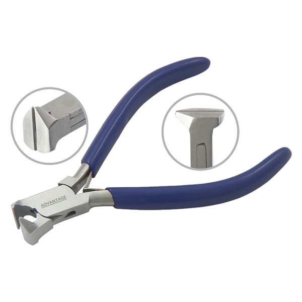 End Cutter / Top Cutter, Size 130 mm, Single Pointed End, with Double Leaf Spring & PVC Handles