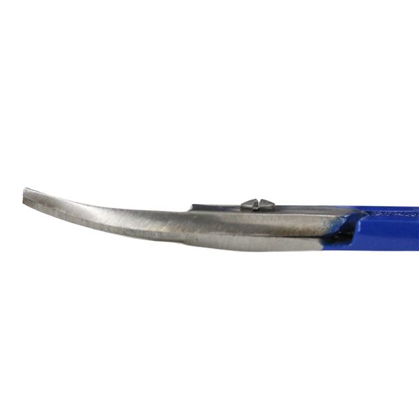 Fémlemezvágó olló nyitott nyéllel, hajlított, 180 mm (PP)