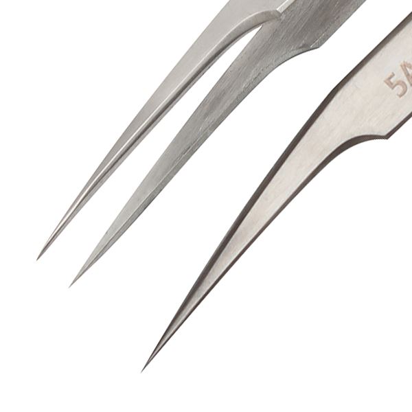 Tweezer No: 5A, Fine Point, Size 120 mm, Made of Anti Magnetic Anti Acid Steel