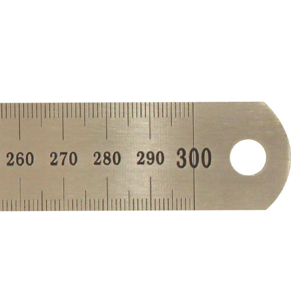 Steel Ruler 300x25 mm