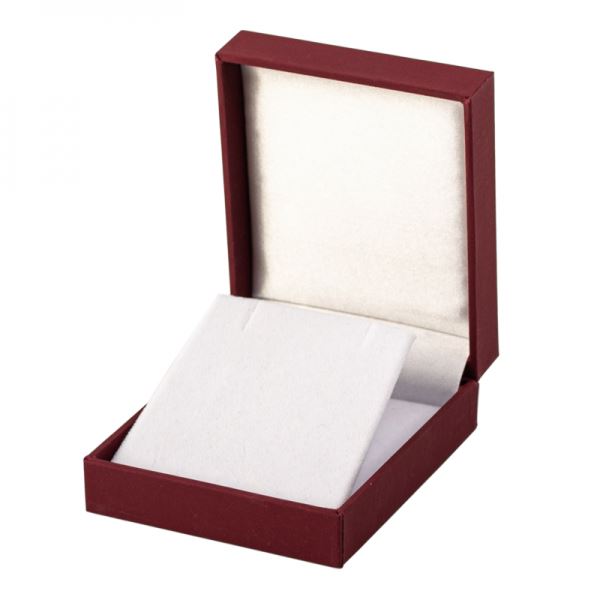 IDA Universal Jewellery Box - Burgundy, 65 x 72 mm