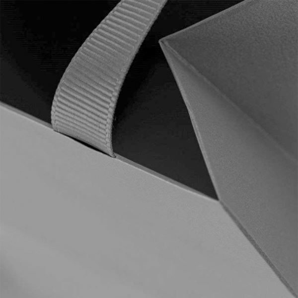 ADELA Paper Bag Graphite 150x150x80 mm