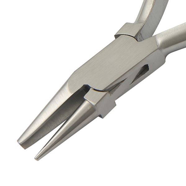 Round & Concave Pliers, 130 mm, Matt Finish