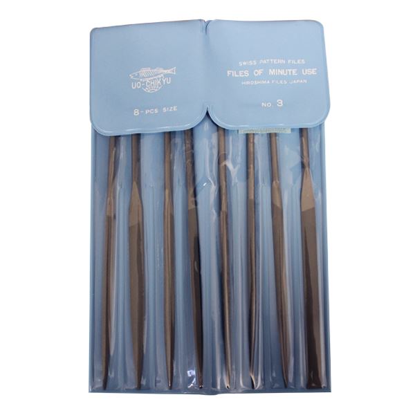 Precision Needle File Set (8 pcs), 180 mm, #3