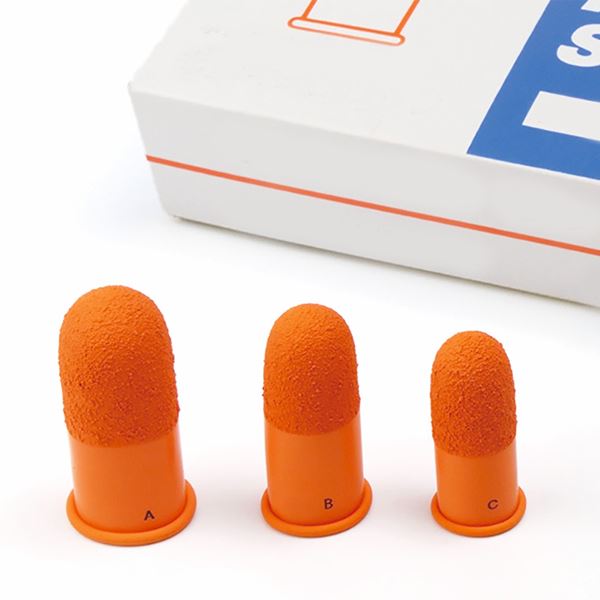 Rubber Finger Guards, size B, 50 pcs