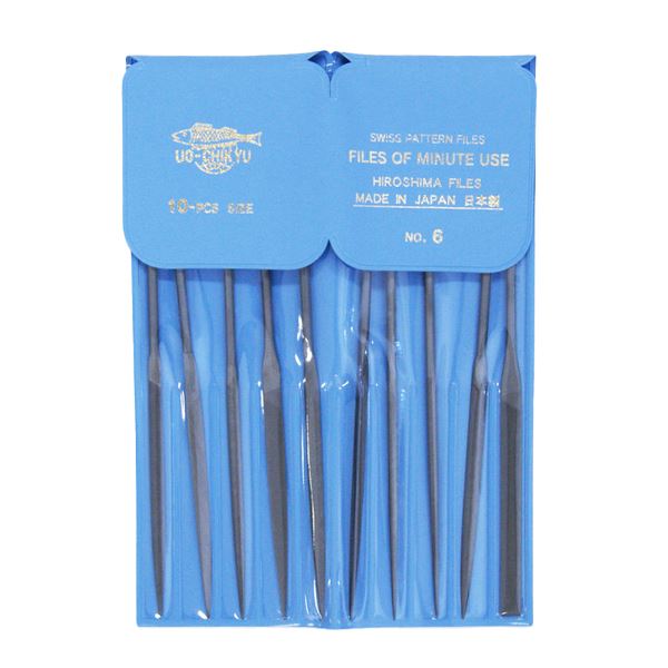 Precision Needle File Set (10 pcs), 160 mm, #6