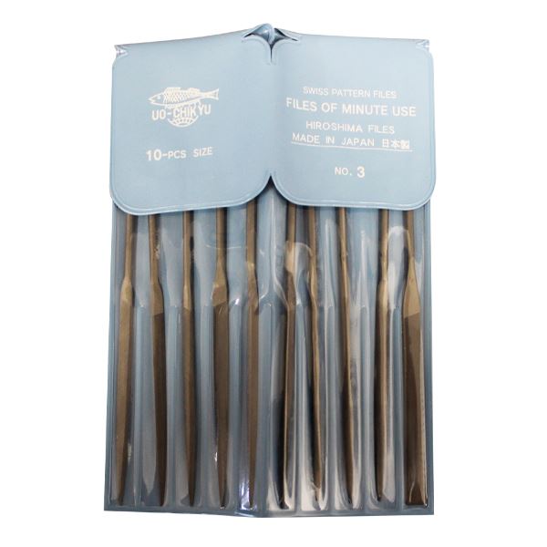 Precision Needle File Set (10 pcs), 160 mm, #3