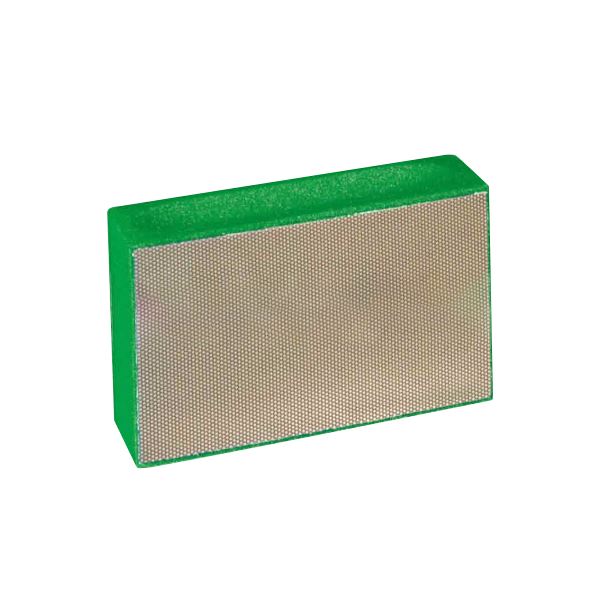 3M DiaPad Diamond Hand Lap, Coarse 60, Green