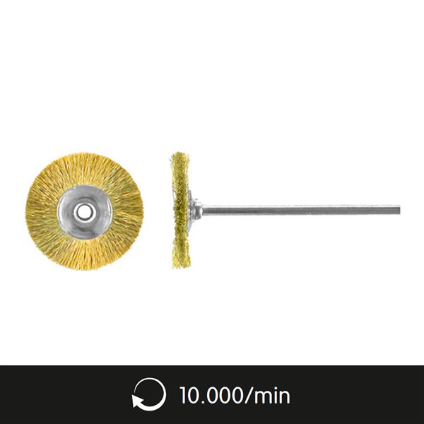 Mini szár, kerek, sárgaréz, nem szerelt, átm. 21 mm