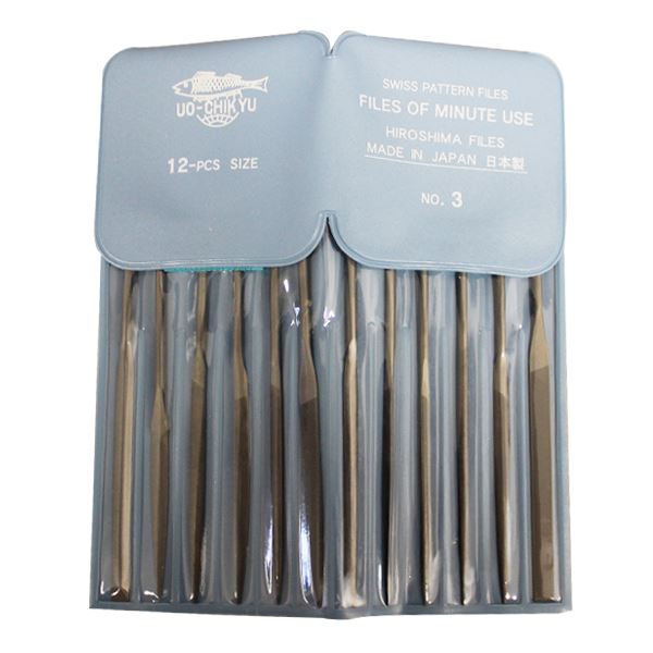 Precision Needle File Set (12 pcs), 140 mm, #3